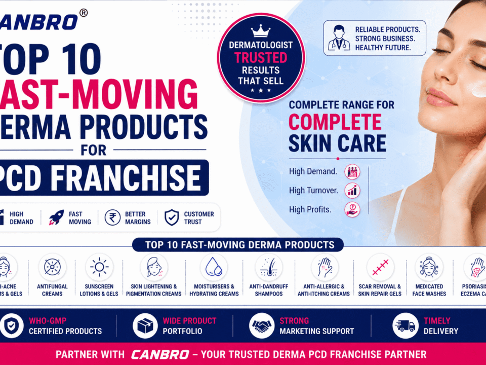 Top 10 Fast-moving Derma Products for PCD Franchise